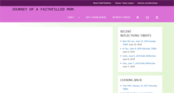 Desktop Screenshot of faithfilledmom.com